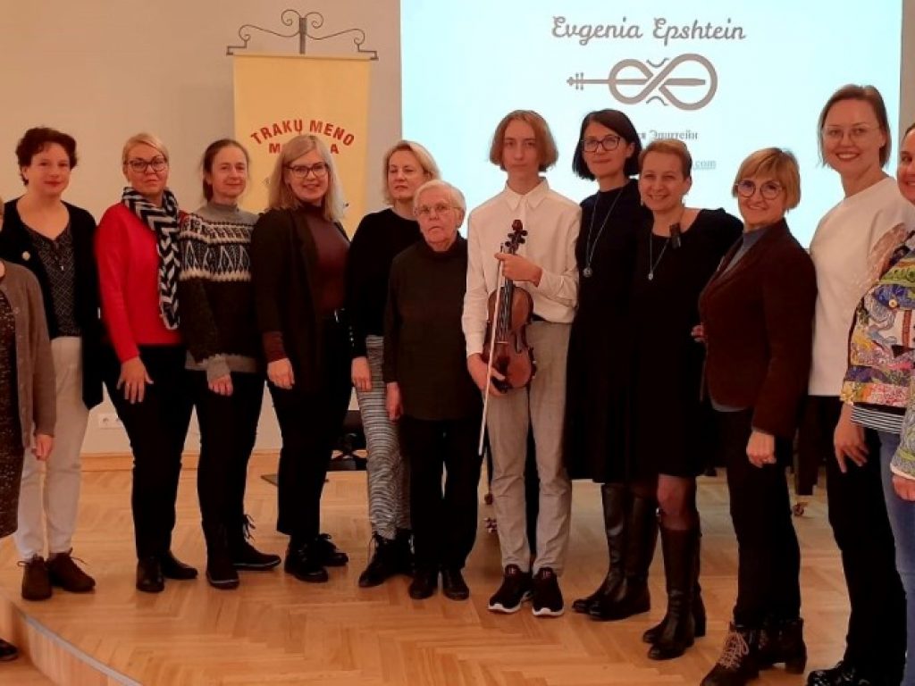 Smuiko profesorės Evgenia Epshtein (Izraelis-Kroatija) meistriškumo valanda