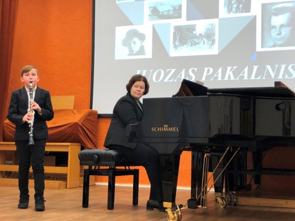 Bendramokyklinis projektas „Juozas Pakalnis. Gyvenimas ir kūryba“