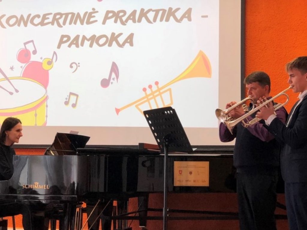 Nominacijos Koncertinėje praktikoje-pamokoje