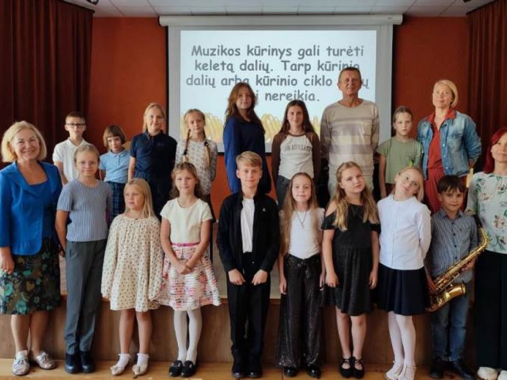 Vidinio muzikalumo ir artistiškumo ugdymo renginys „Koncertinė praktika-pamoka“