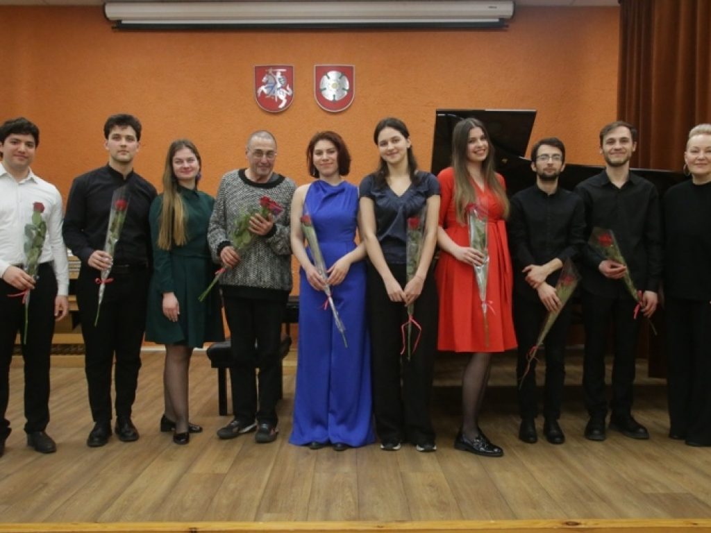 Fortepijono virtuozo prof. Alexander Paley studentų koncertas