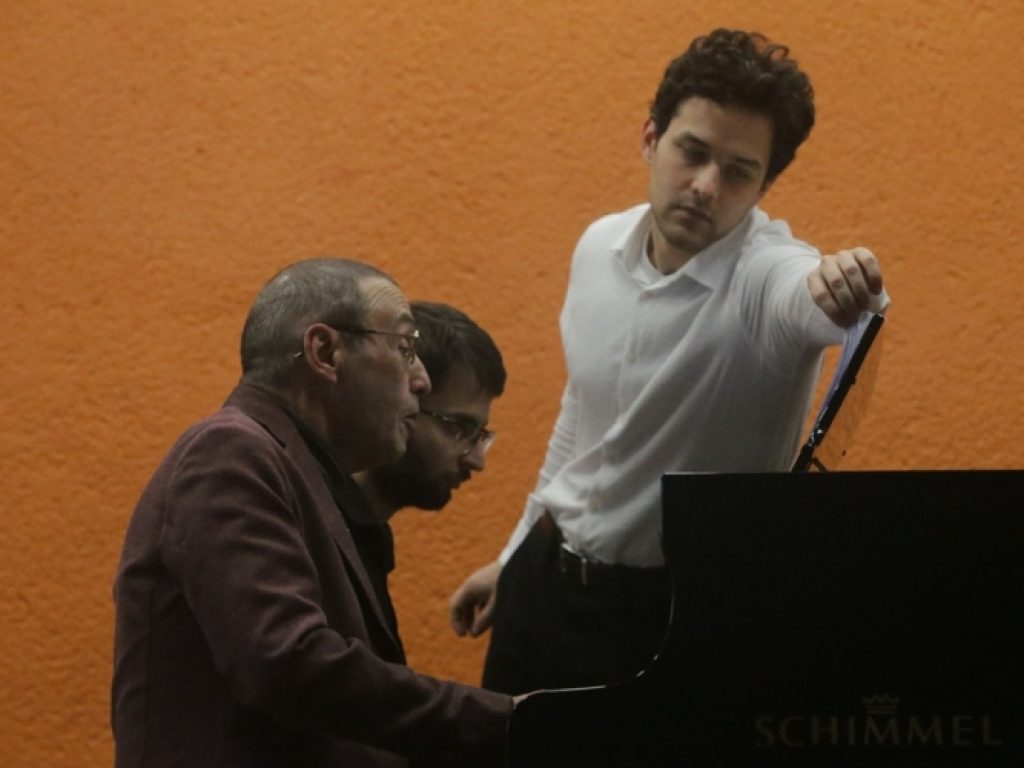 Prof. Alexander Paley studentų koncertas Alytaus muzikos mokykloje
