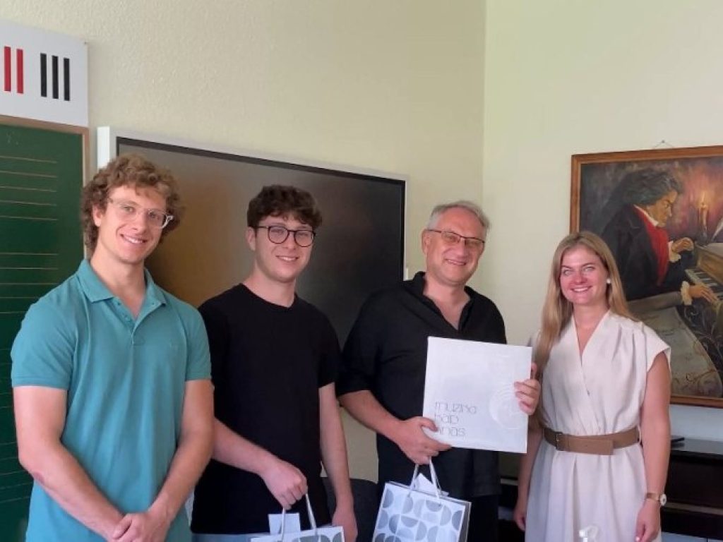 Muzikos mokykloje dėstytojai ir studentai iš Italijos atliko praktiką
