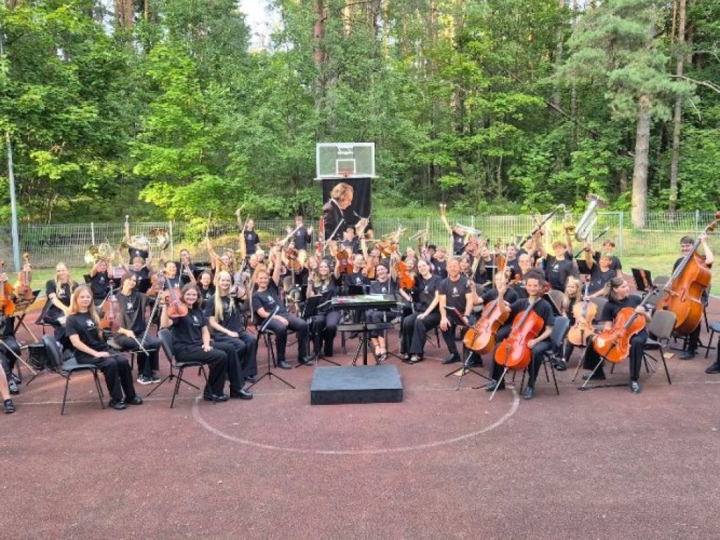 Alytaus muzikos mokyklos simfoninio orkestro „Svajonė“ kūrybinė stovykla „Muzika geriausias tiltas tarp žmonių 2026“